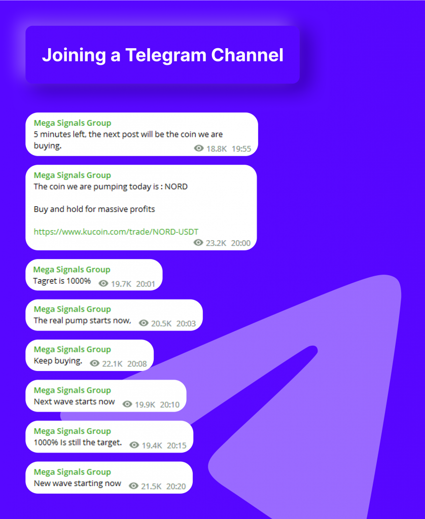 Joining a Telegram Channel