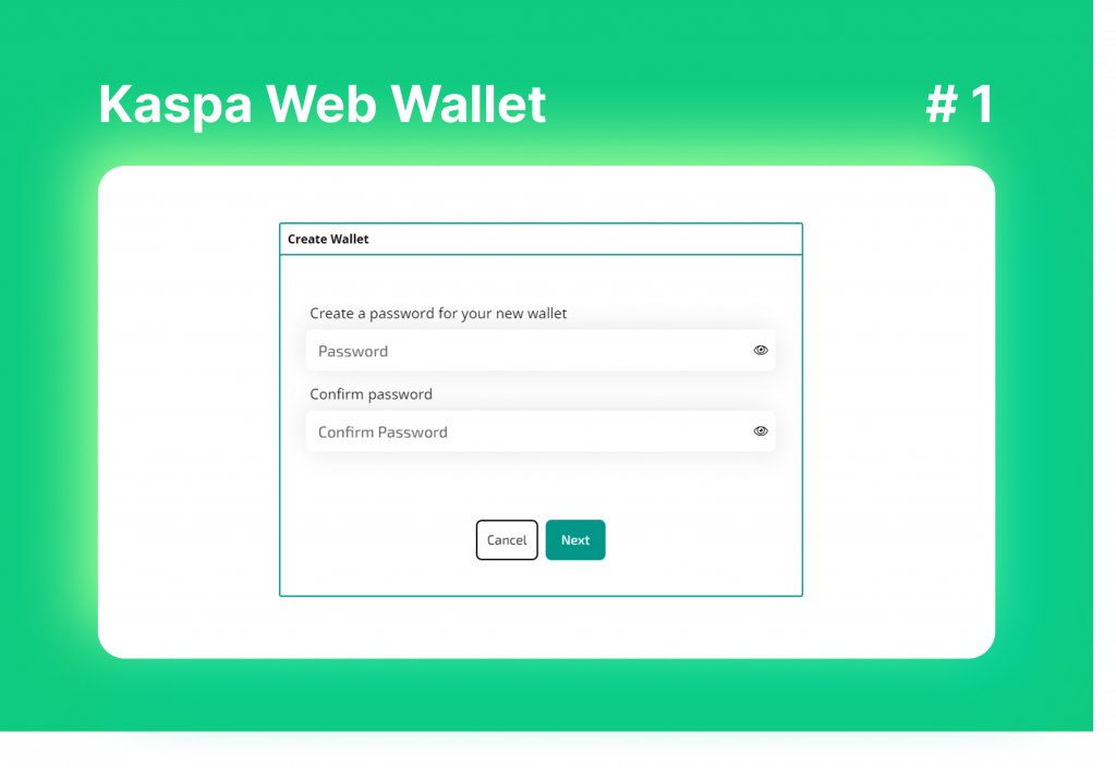  Kaspa Web Wallet