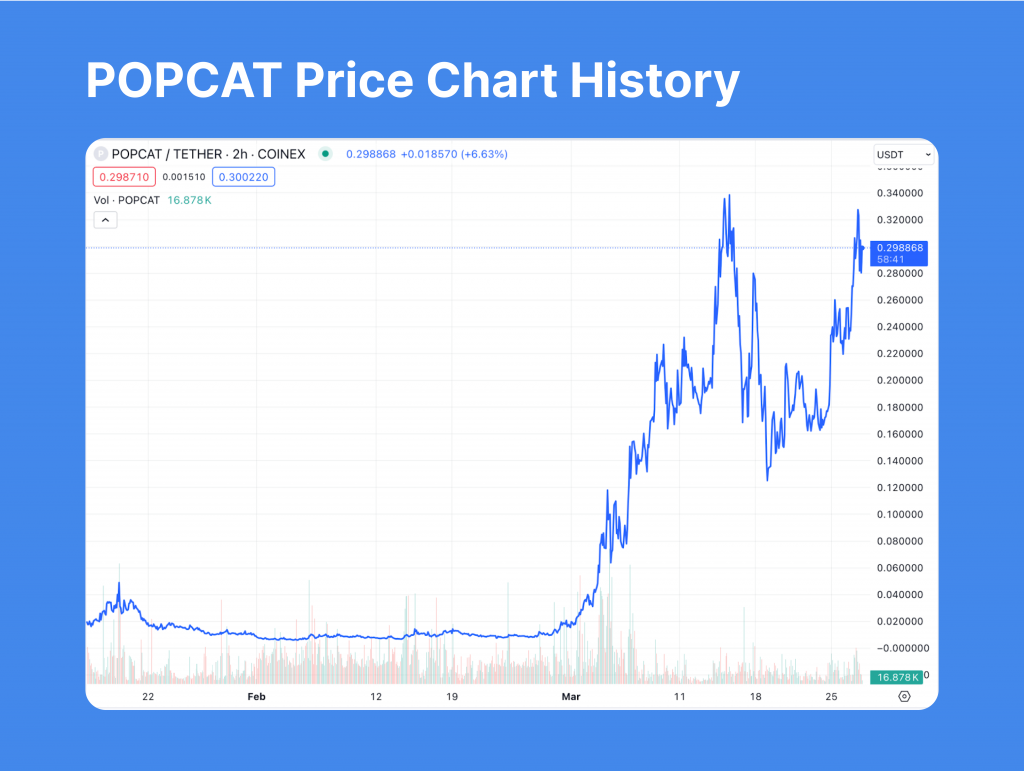 POPCAT Price Chart History