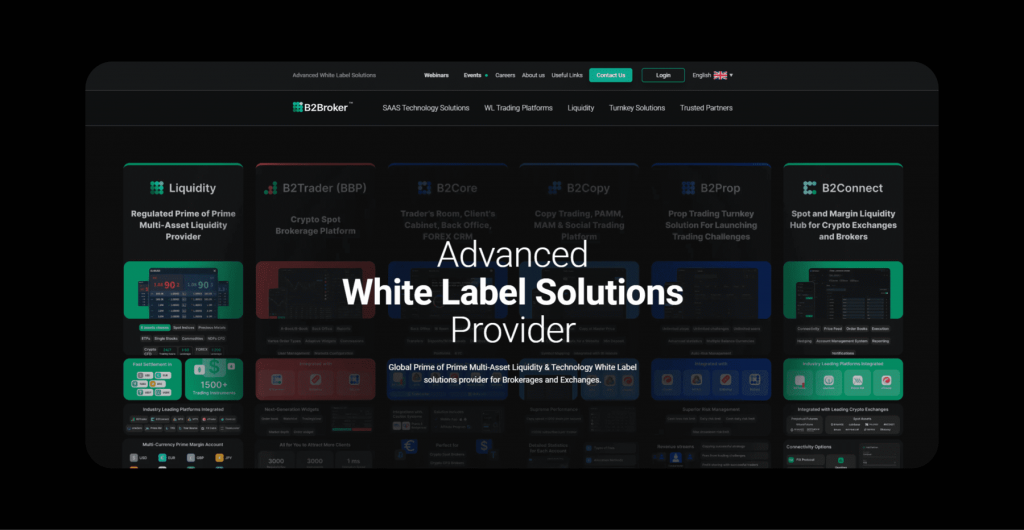 B2Broker white label solution