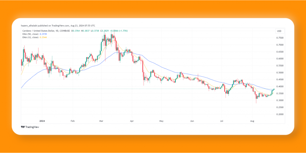 Cardano price 2024