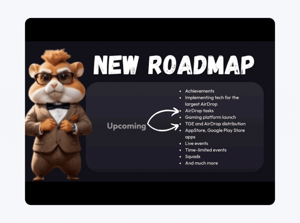 hamster kombat roadmap