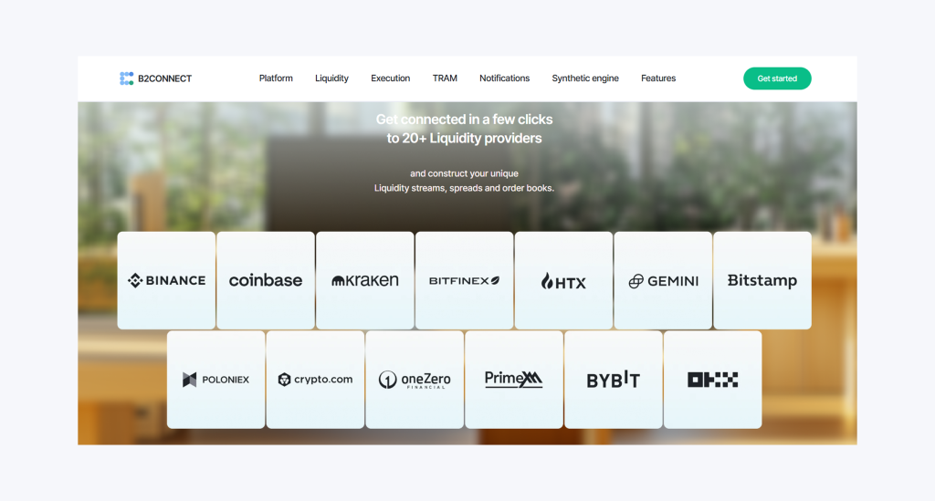 B2CONNECT crypto liquidity providers