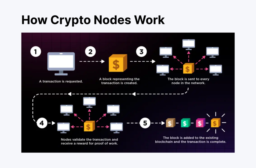crypto nodes working principles