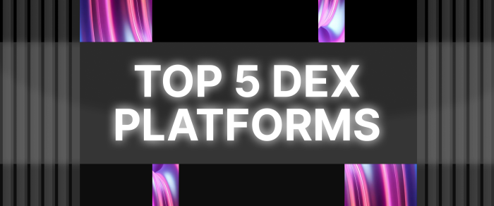 Top 5 DEX Platforms in 2025