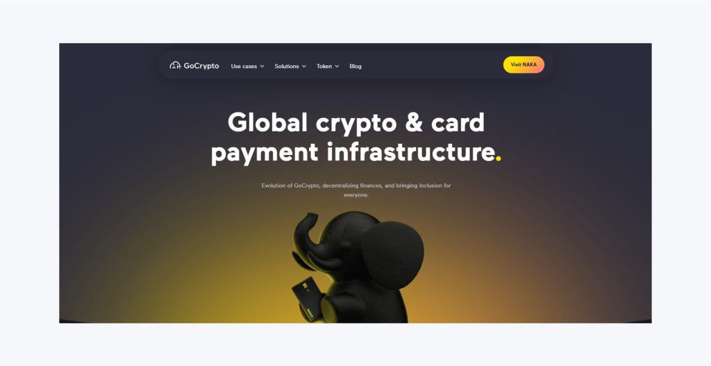 GoCrypto website