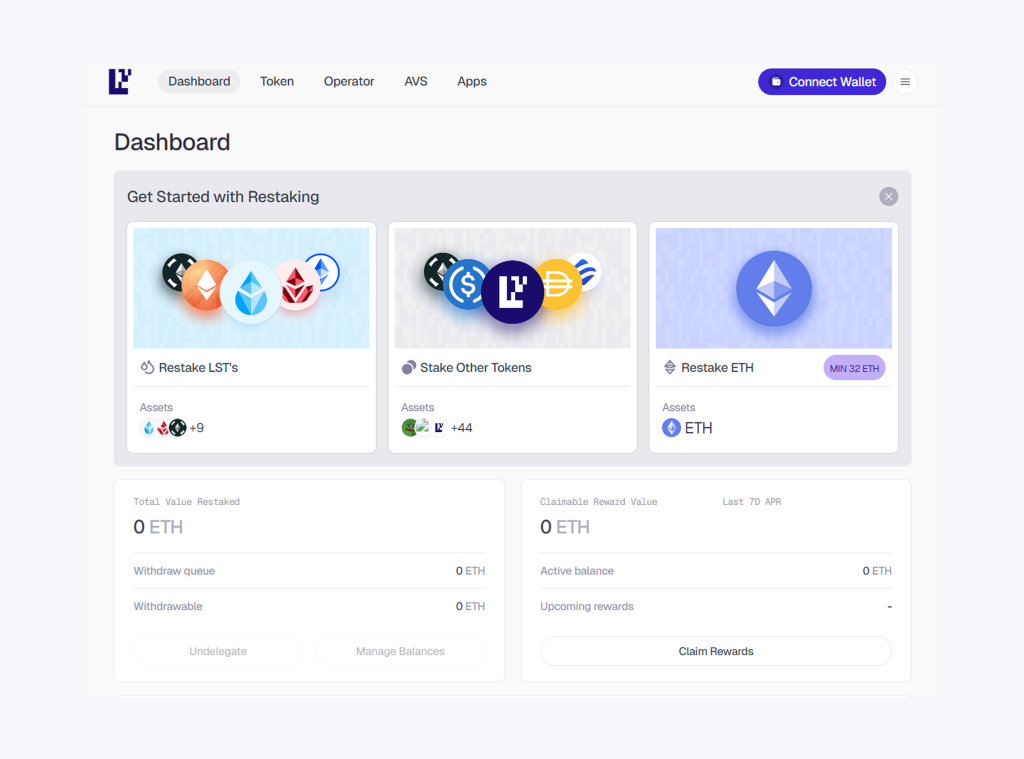 EigenLayer's website